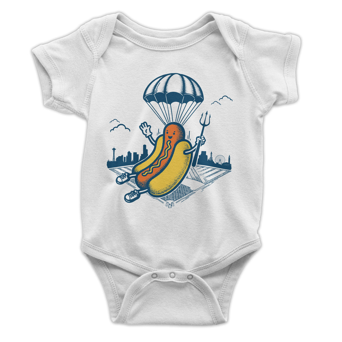 Hot Dogs from Heaven Onesie