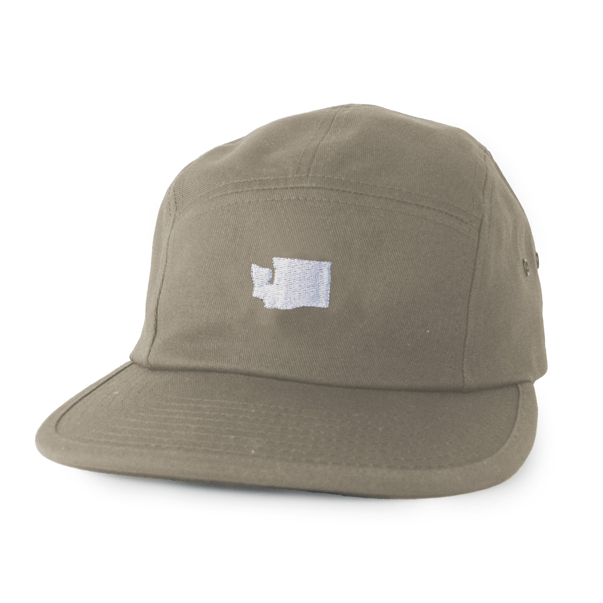 Little WA 5 panel hat - Khaki - Viaduct