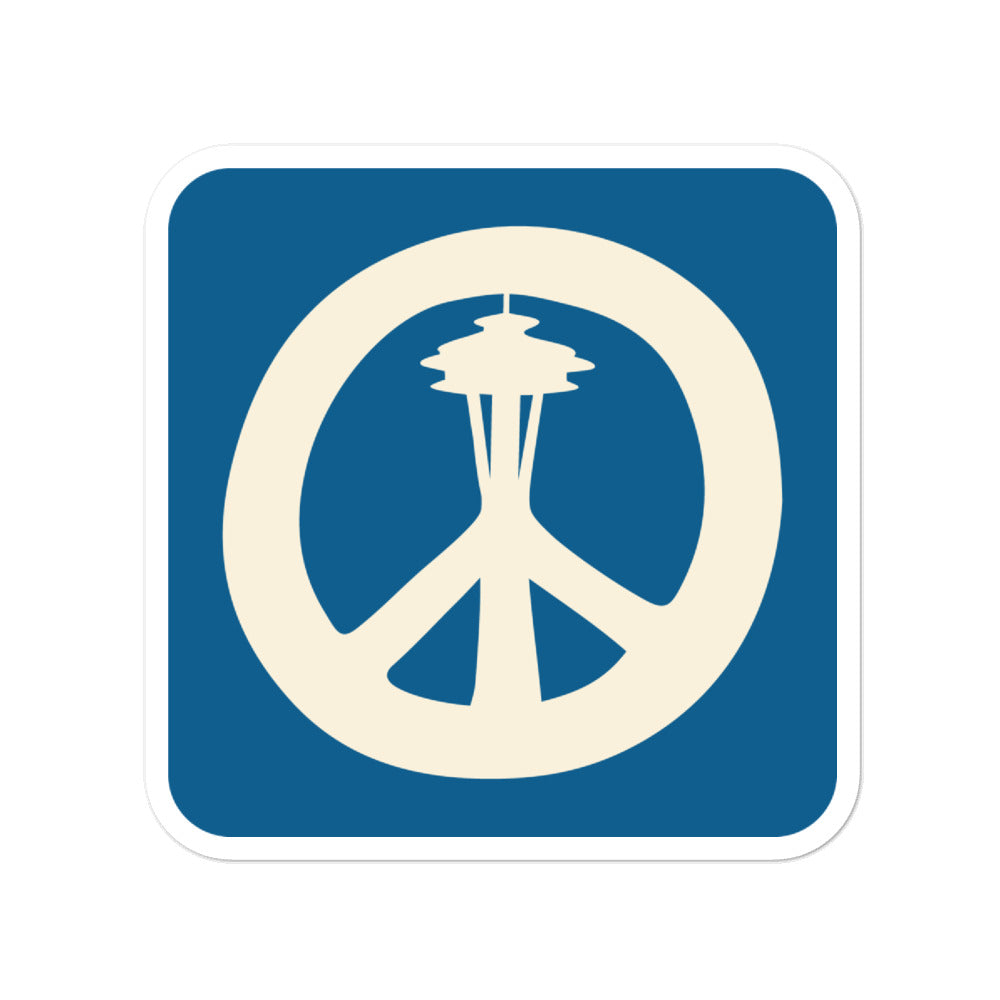 Peace Needle - Sticker - Viaduct