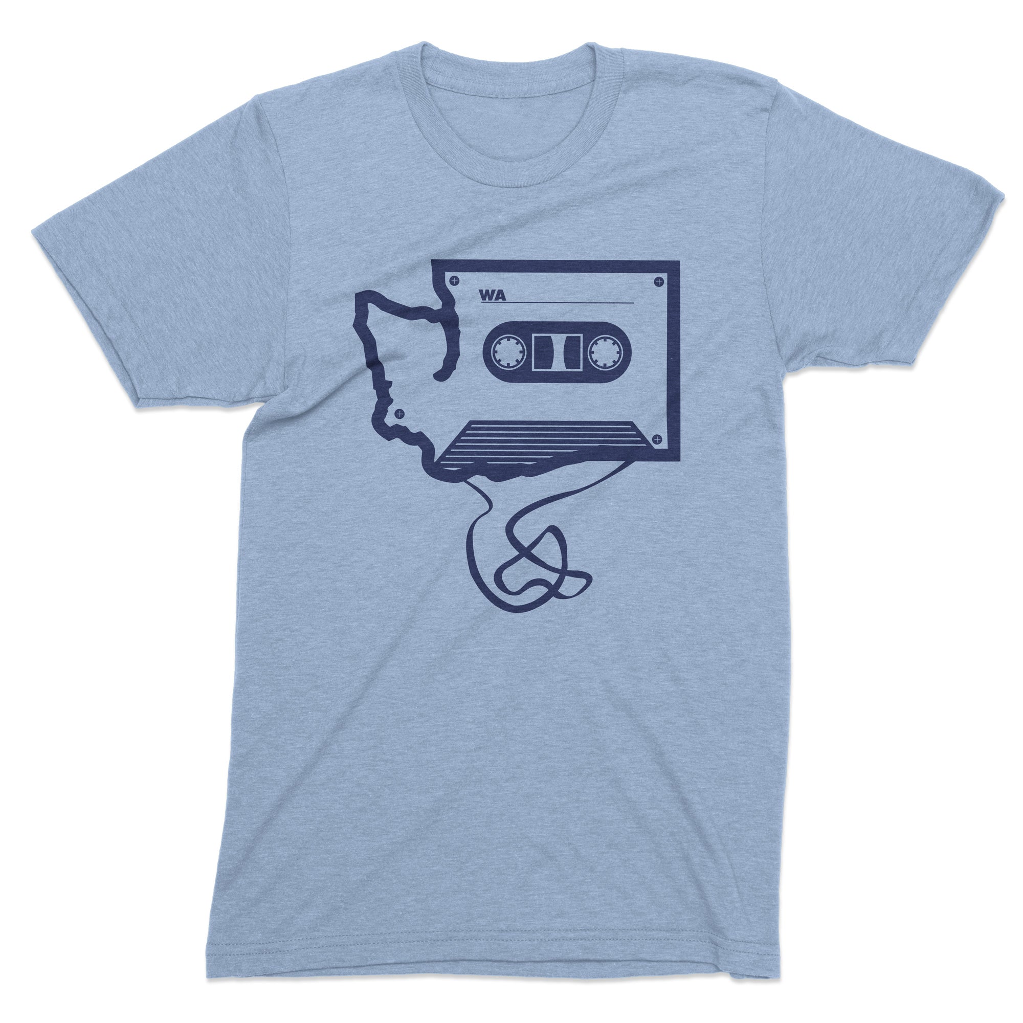 Washington Cassette tshirt - blue - Viaduct