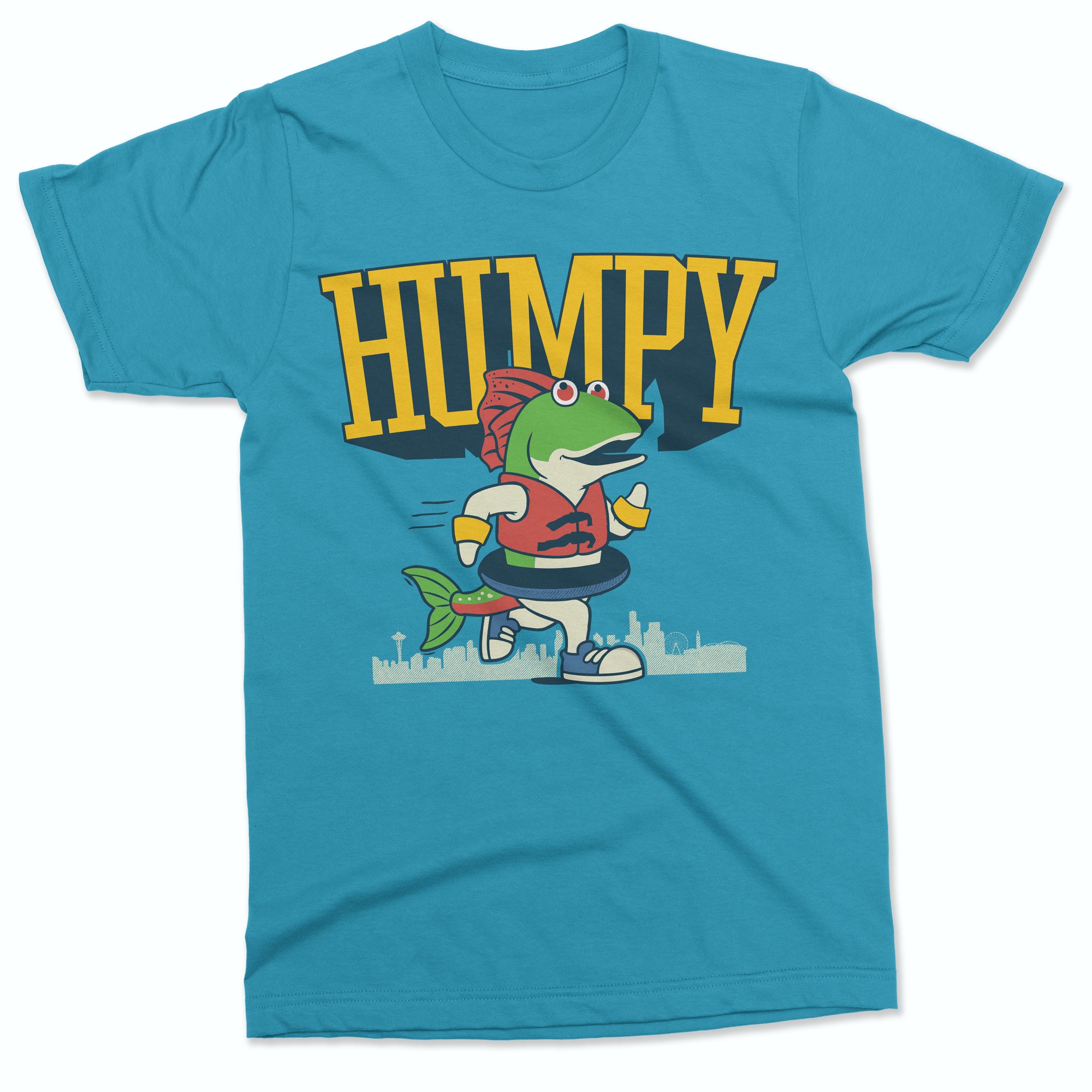 Humpy the Salmon tshirt