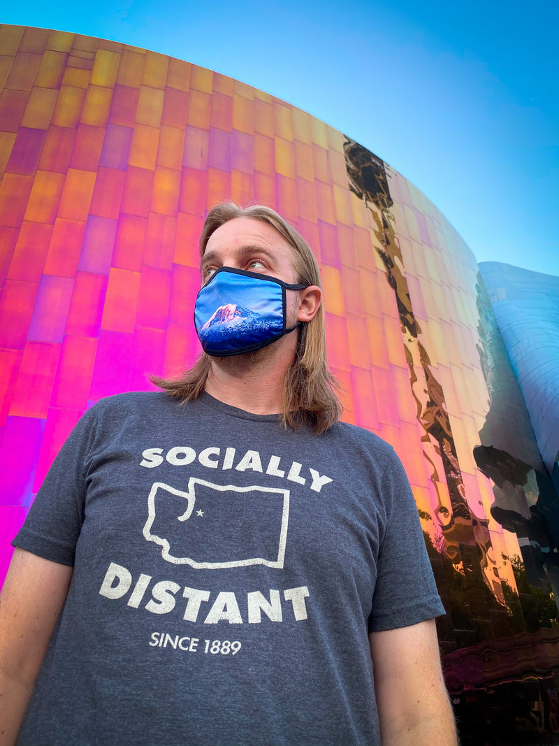 Socially Distant Washington tshirt - Viaduct