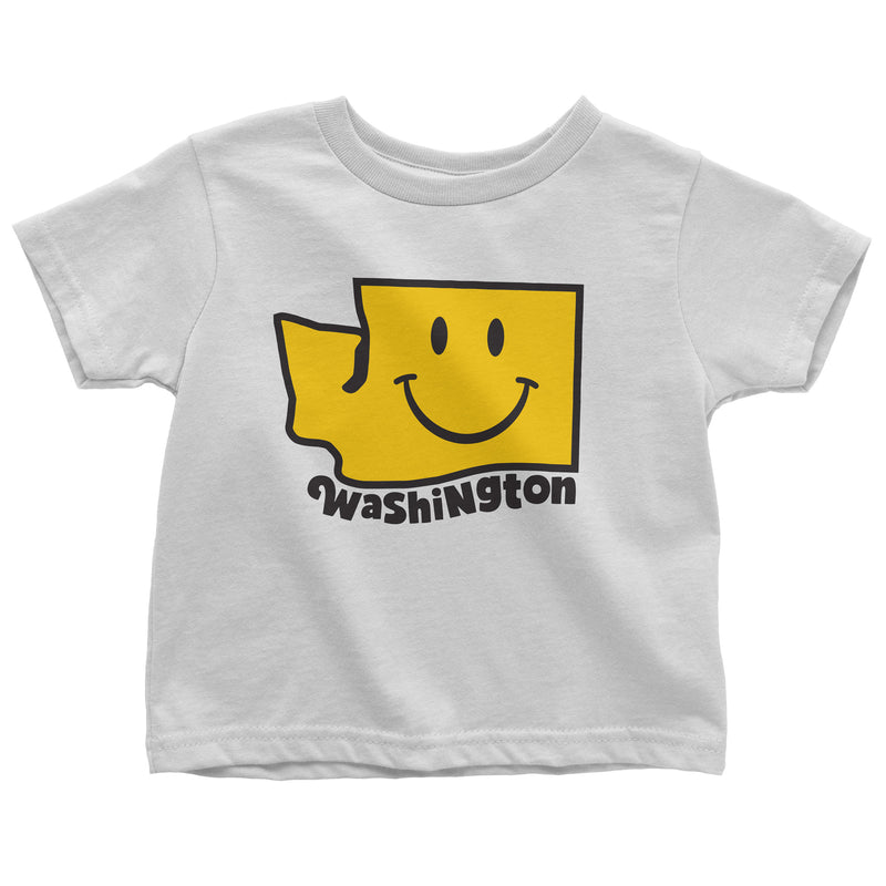 Washington Smiley Toddler Tee - Viaduct
