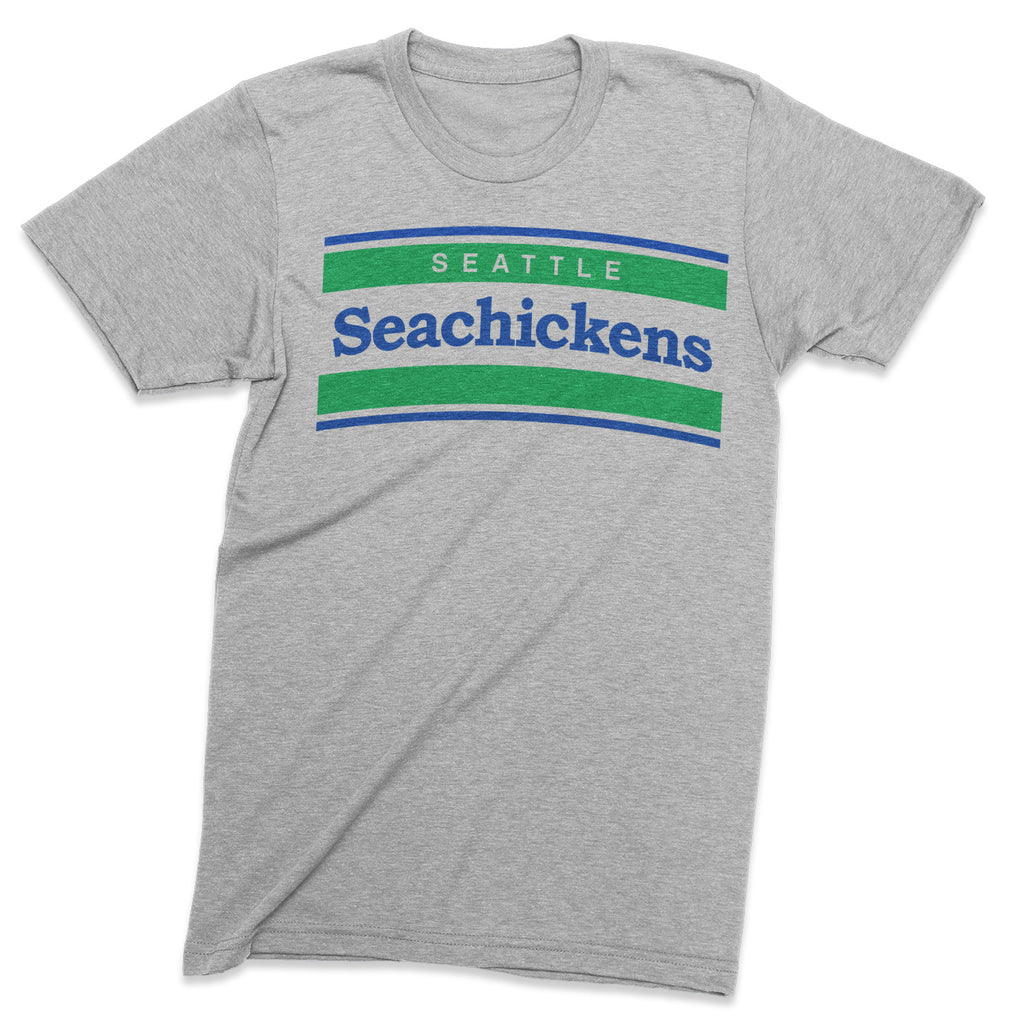 Vintage Seattle Football Shirt, Seahawks School Spirit Short