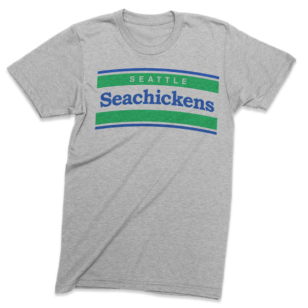 Seattle Seachickens old school tshirt - Viaduct