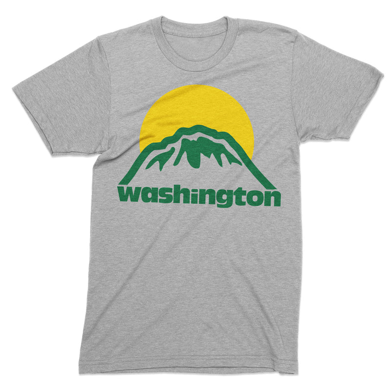 Mount Rainier Sunset tshirt - Viaduct